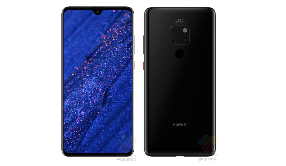 Huawei Mate 20 prvi put na službenim renderima