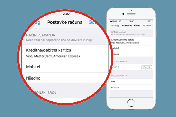 Korisnici A1 u App Storeu odsad mogu plaćati direktno s računa mobilnog telefona