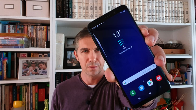 galaxy s9 android pie one ui video