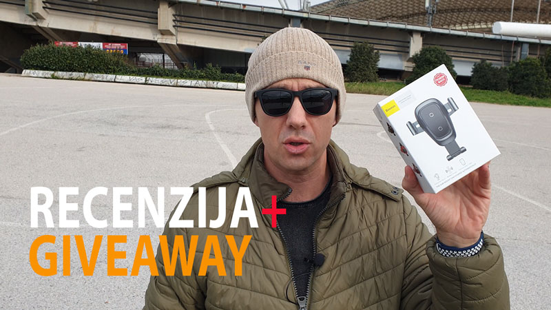 Baseus bežični auto punjač za smartphone [Recenzija + Giveaway!]