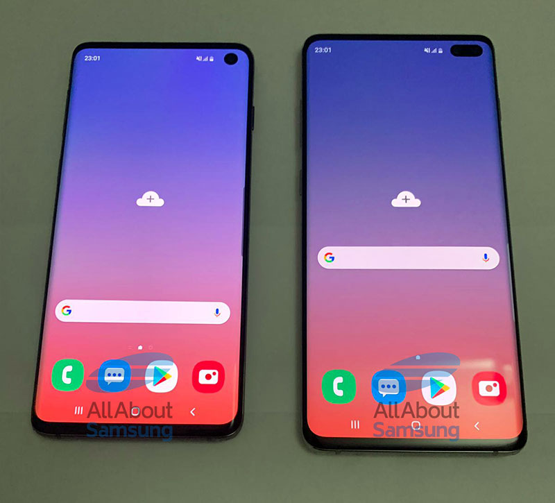 Galaxy S10 i S10+ na fokama uživo