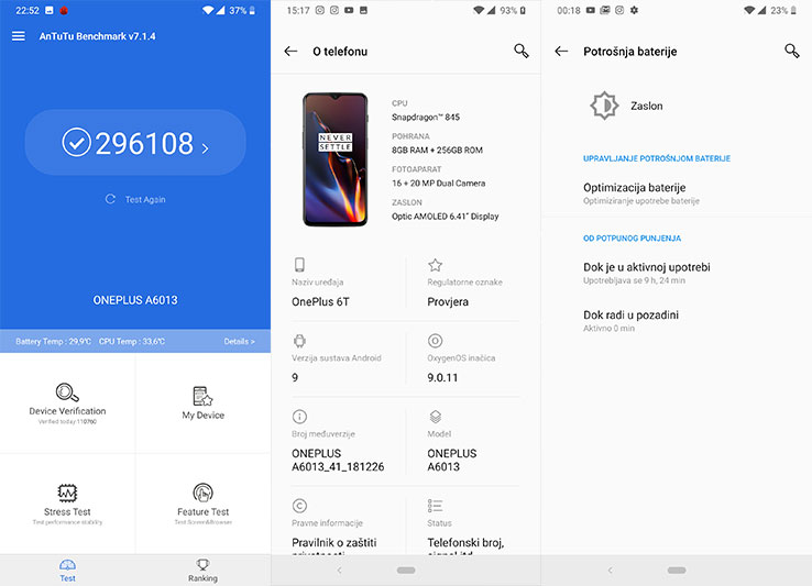 oneplus 6t recenzija