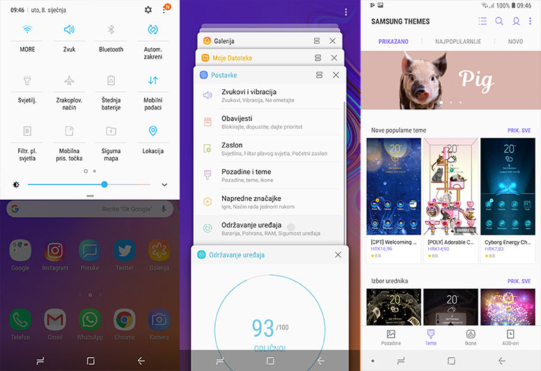 galaxy a9 2018 recenzija