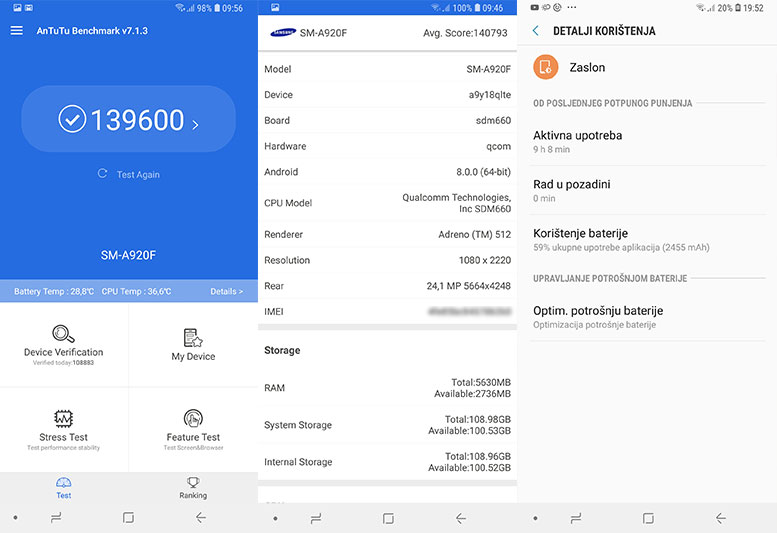 galaxy a9 2018 recenzija