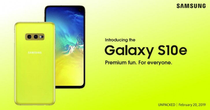 Galaxy S10e prži oči sa službenog postera