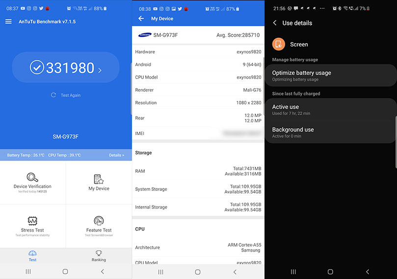 galaxy s10 recenzija