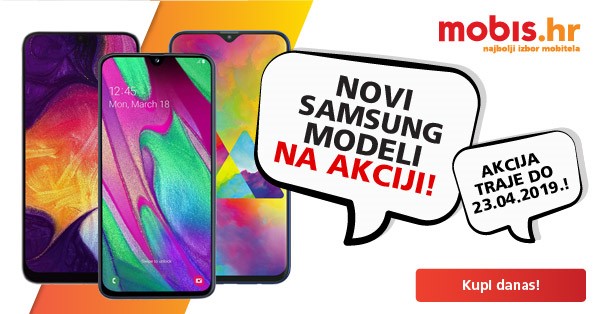 Najbolje Samsung cijene i akcije čekaju te na mobis.hr!