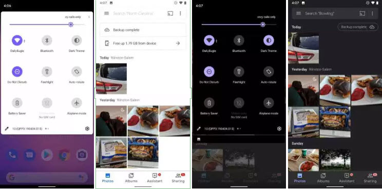 Android Q novosti