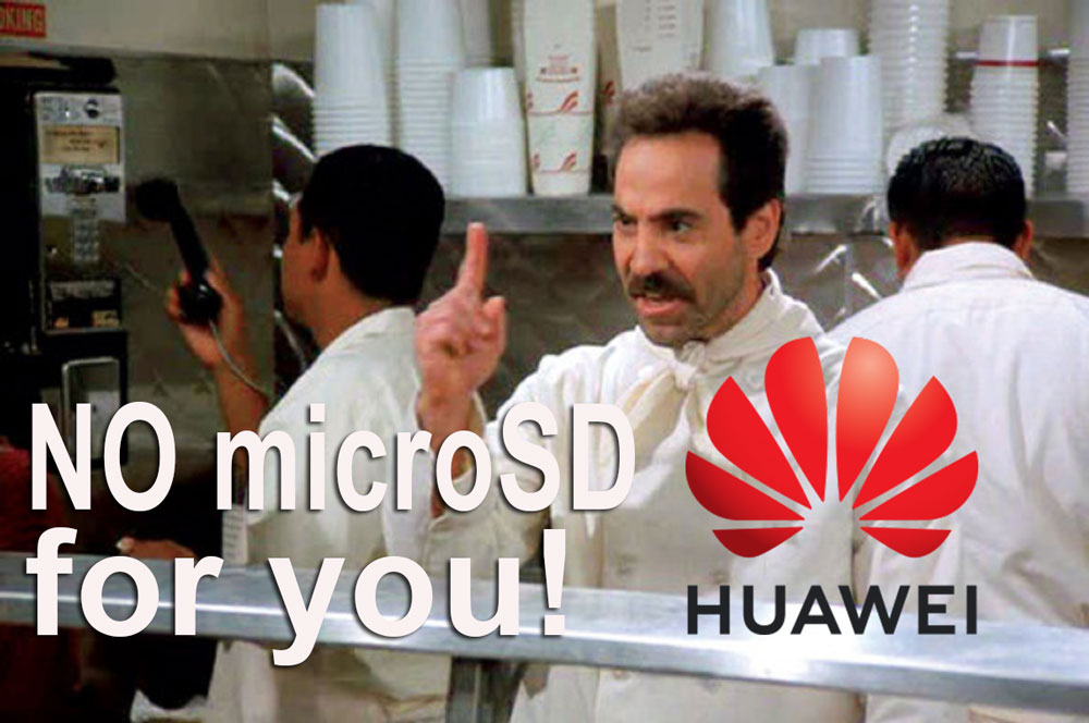 Huawei više neće moći koristiti microSD kartice u svojim telefonima