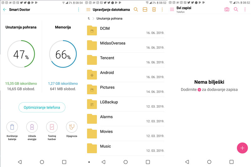 LG K40 recenzija