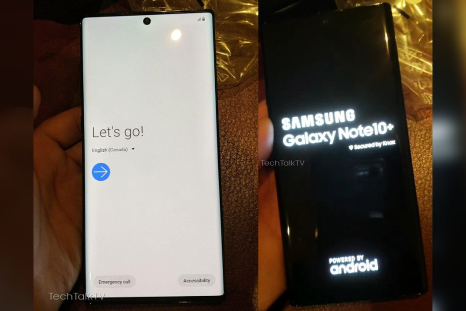 Galaxy Note 10+ na prvim fotkama uživo potvrđuje dizajn, odbacuje Pro sufiks