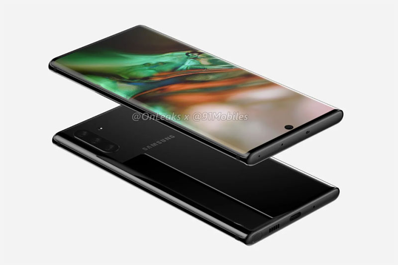CAD renderi najavljuju značajan Galaxy Note 10 redizajn
