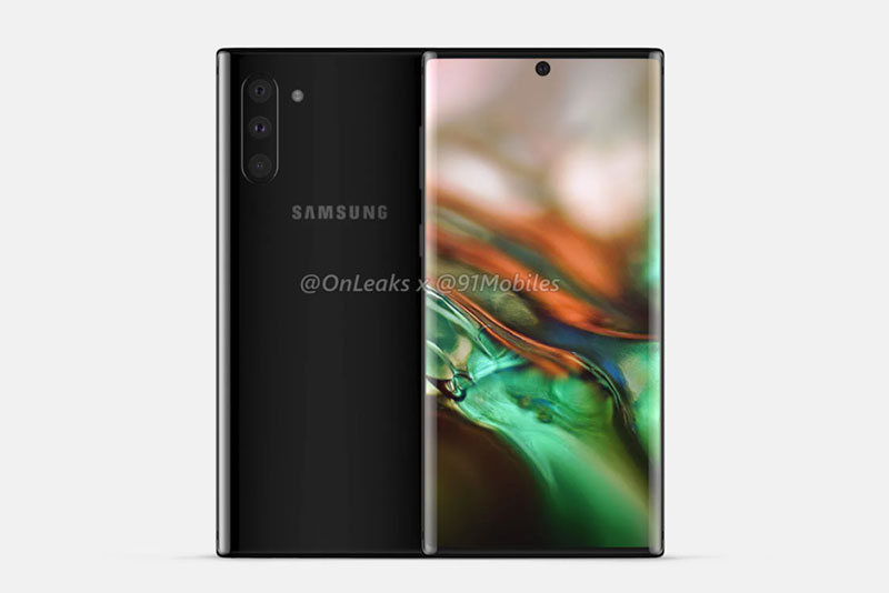 CAD renderi najavljuju značajan Galaxy Note 10 redizajn