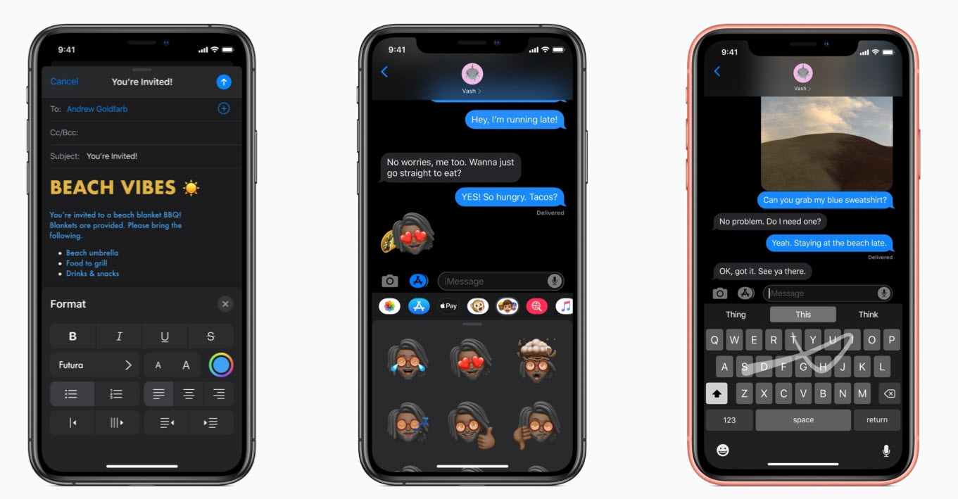 iOS 13 Nove Poruke, Mail, Bilješke i Podsjetnici
