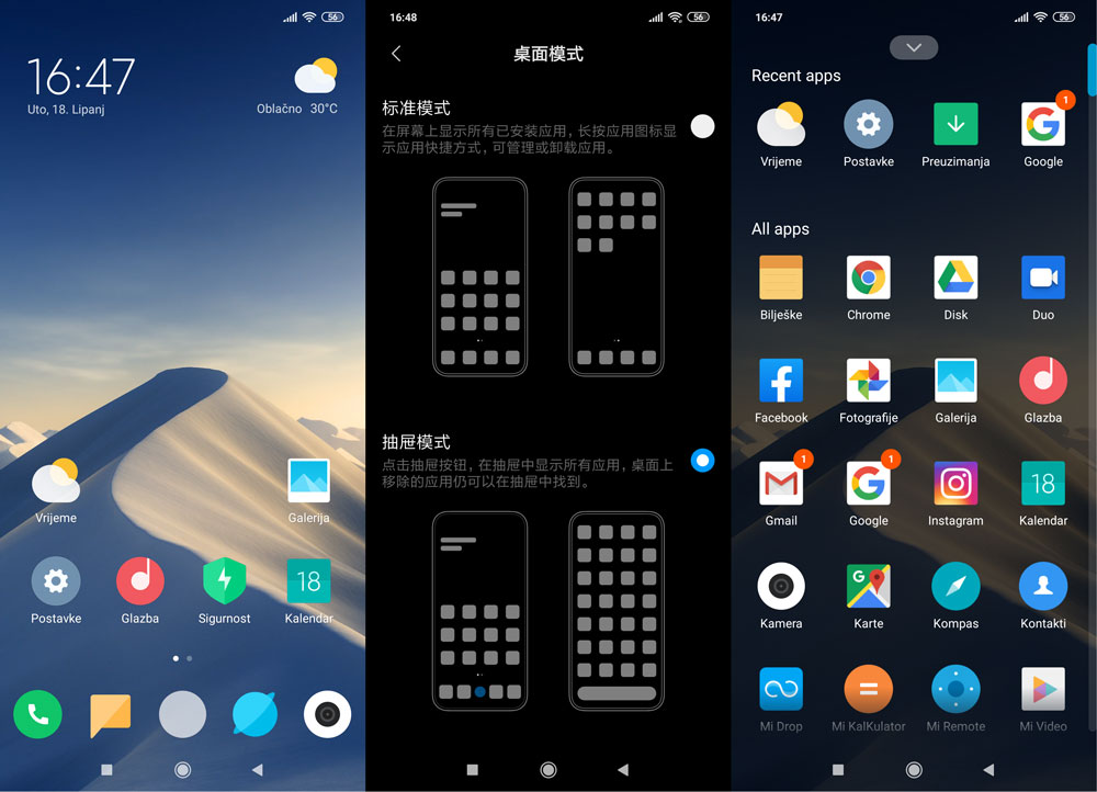 MIUI Launcher napokon i s izbornikom s apliakcijama! [Tutorijal]