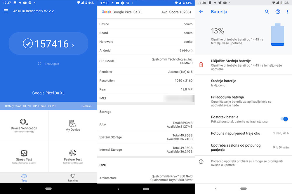 pixel 3a xl recenzija screen1