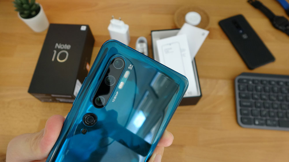 Xiaomi Mi Note 10 test