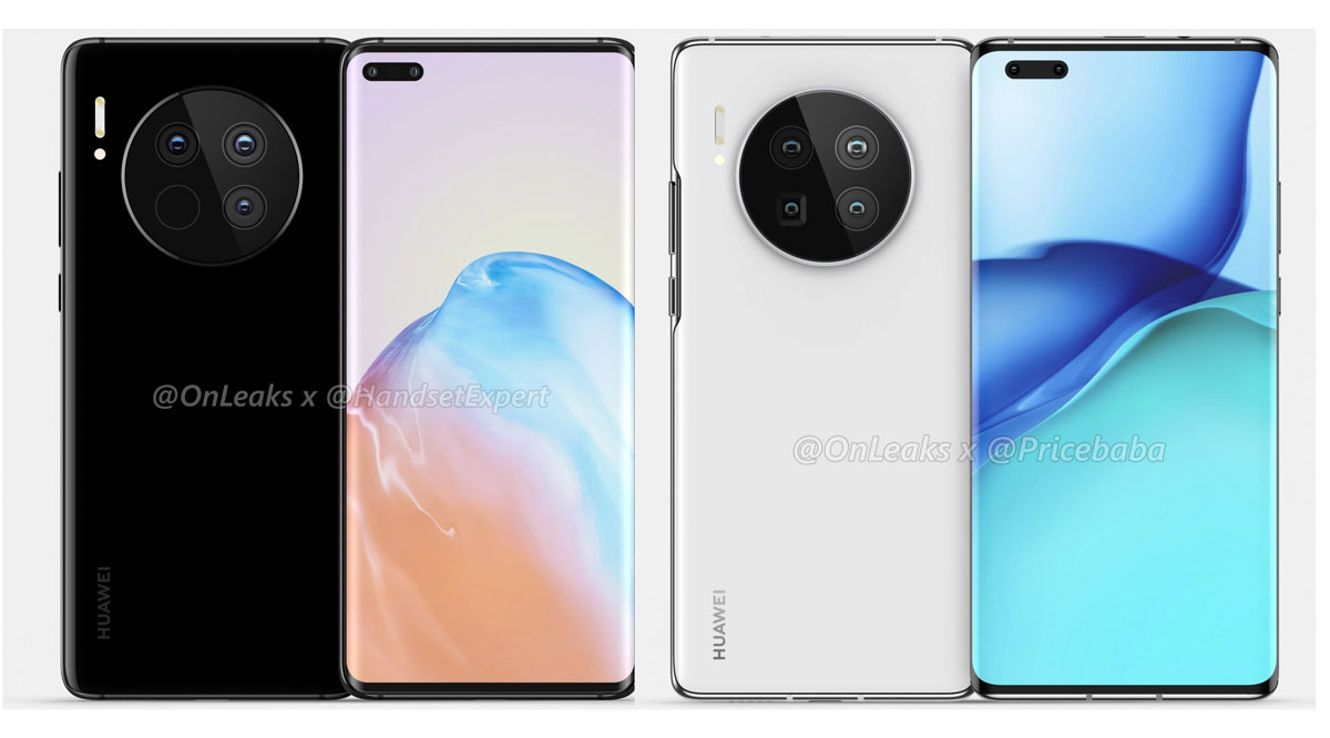 Huawei Mate 40 Pro render