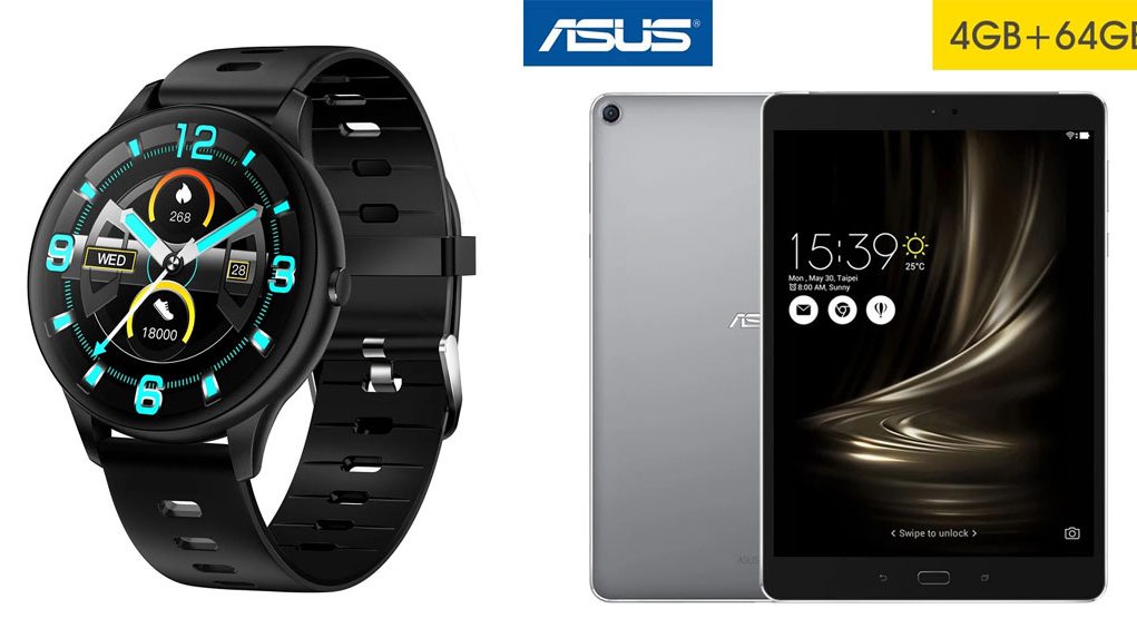Smartwatch s termometrom i Asus-ov iPad klon akciji u Cafagu