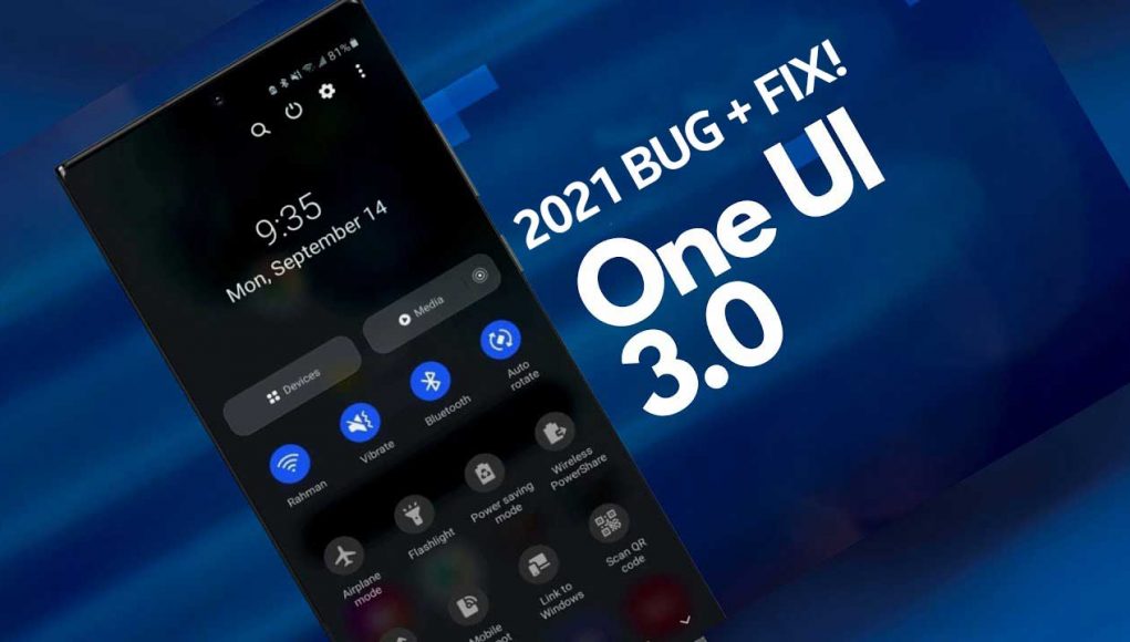 Samsung One UI 3.0 + 2021 = neobičan bug [Fix]