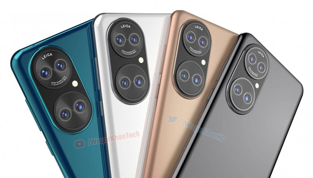 Huawei P50 render