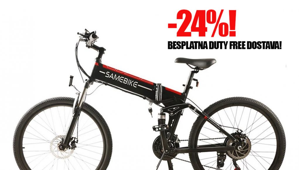 Mazni preklopni e-bike na akciji, osigurana besplatna duty free dostava