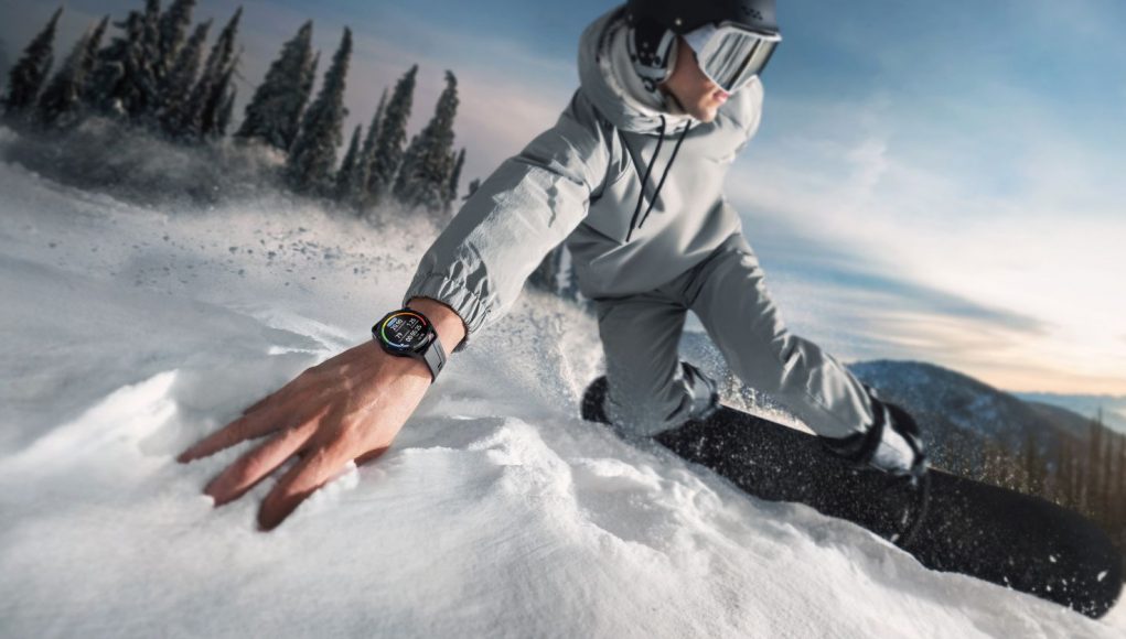 Powder skiing