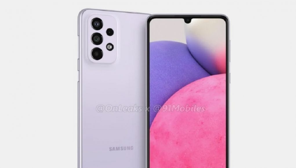 Samsung Galaxy A33 5G render