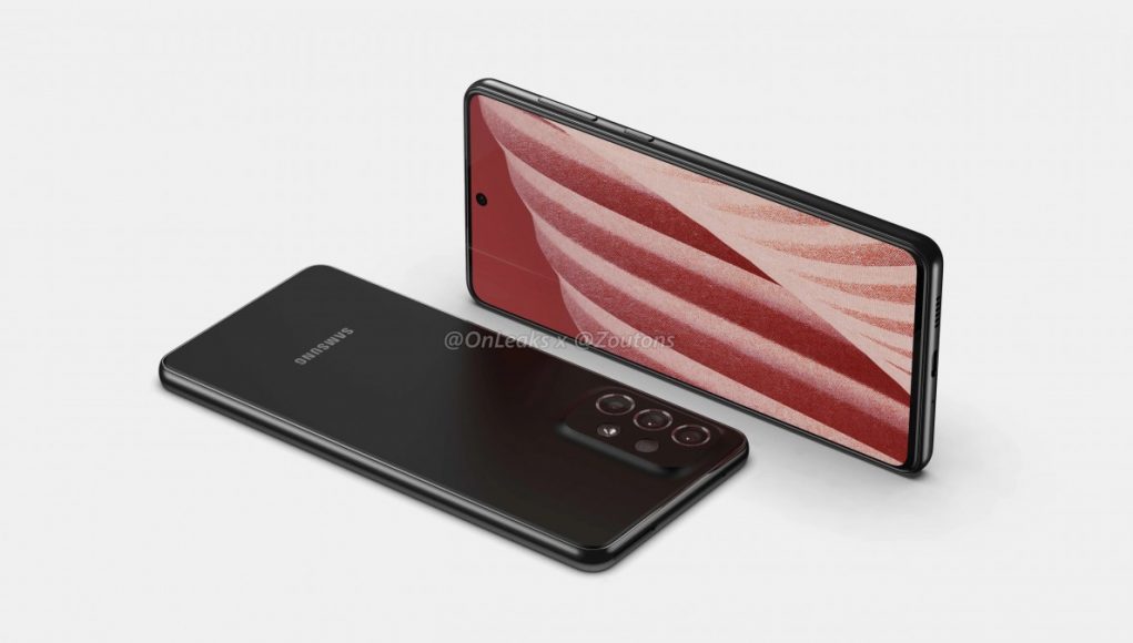 Galaxy A73 renderi