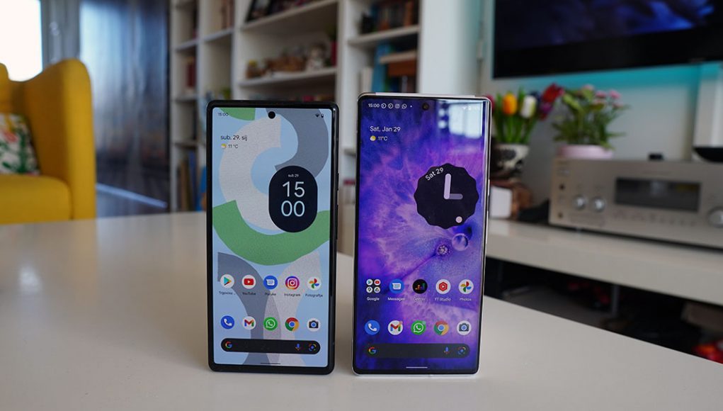 Pixel 6 i Pixel 6 Pro