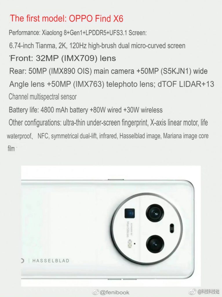 Oppo Find X6