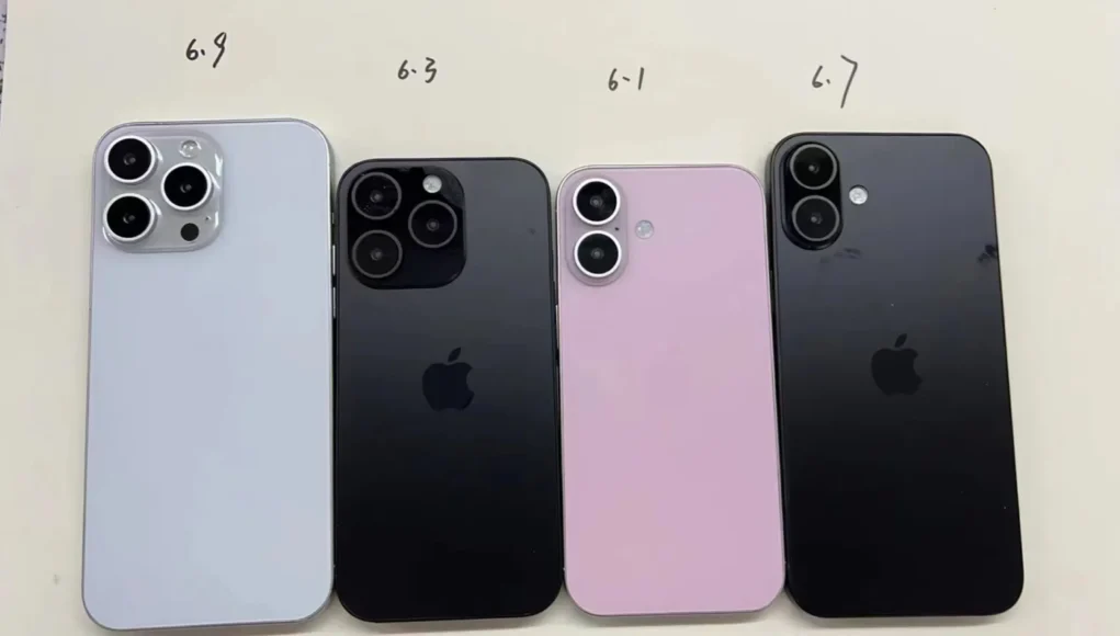 iPhone 16 serija na fotografiji uživo pogledajte veličine