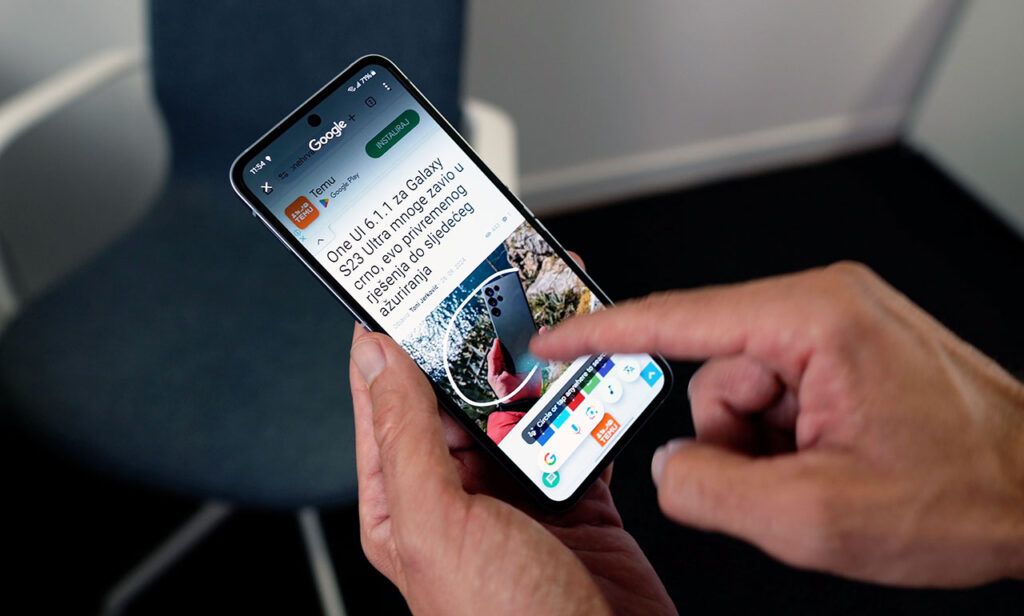 galaxy z flip 6 circle to search recenzija