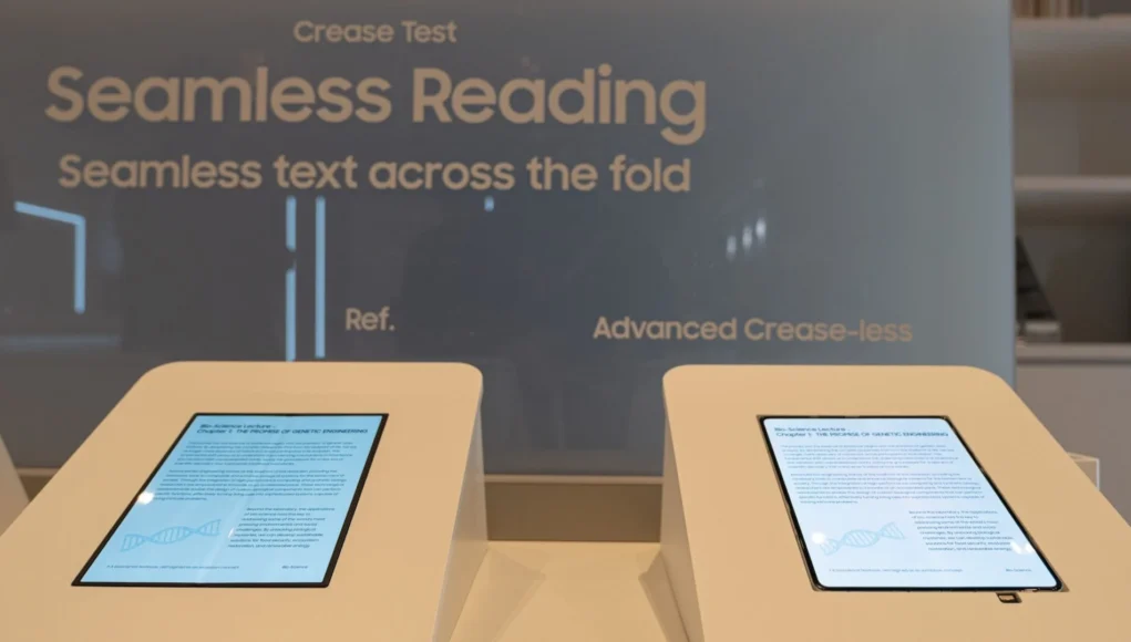 Samsung ima novi recept za zaslon bez brazde za Galaxy Z Fold 8
