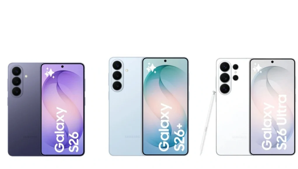 Samsung-Galaxy-S26-series-colors-evleaks-1420x706